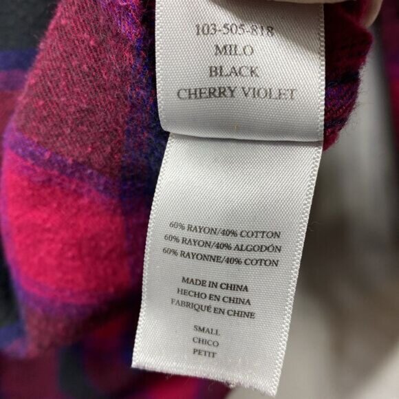 Rails Milo Button Down Flannel Small - Picture 3 of 5